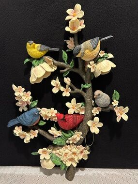 20" Bradford Exchange Songbird Garden Delight Illuminated Wall Decor